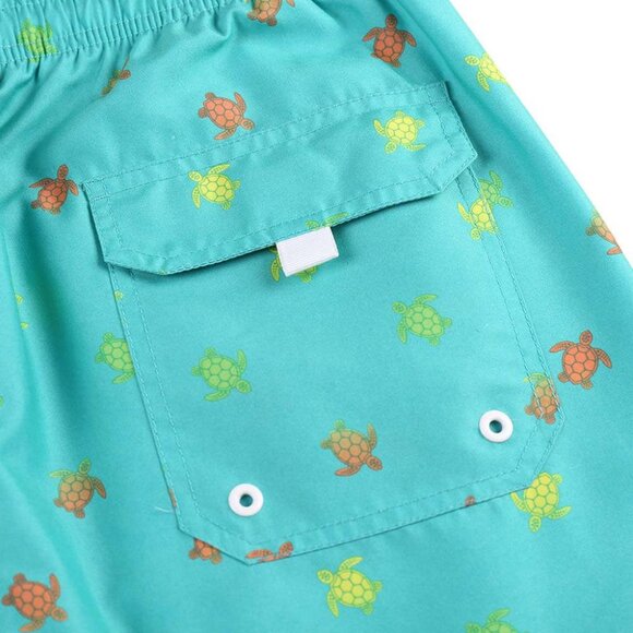 Boys' Swim Trunks Quick Dry Swimsuit with Liner Size 29 - Picture 5 of 6